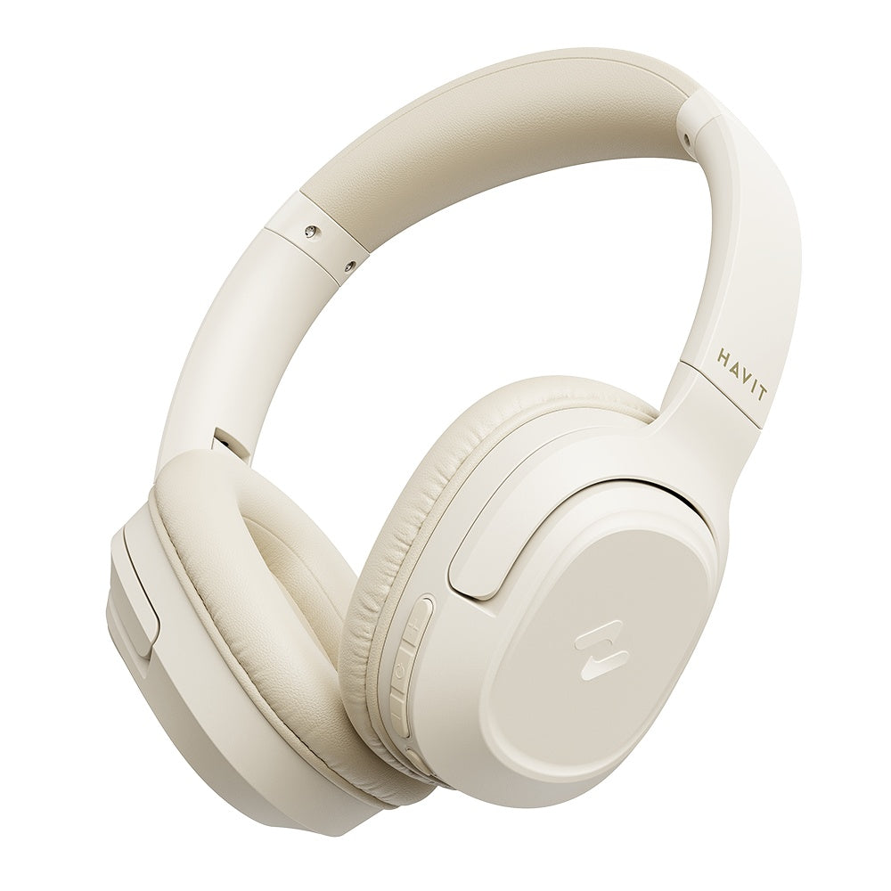 Handsfree Bluetooth HAVIT H612BT, A2DP, Μπεζ