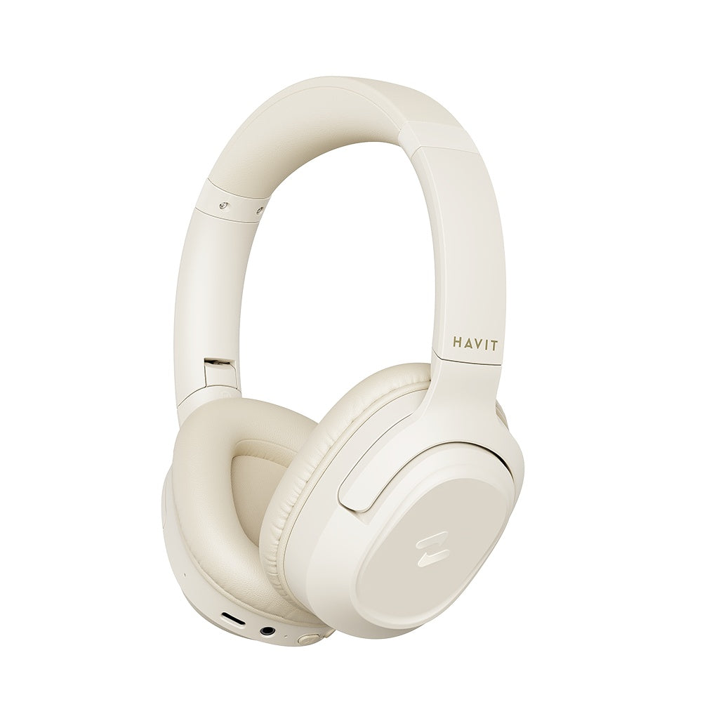 Handsfree Bluetooth HAVIT H612BT, A2DP, Μπεζ