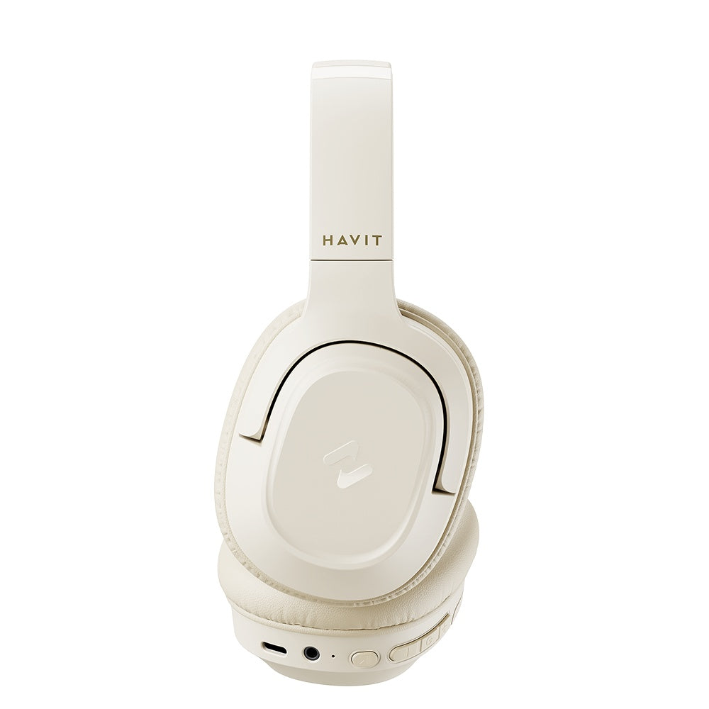 Handsfree Bluetooth HAVIT H612BT, A2DP, Μπεζ