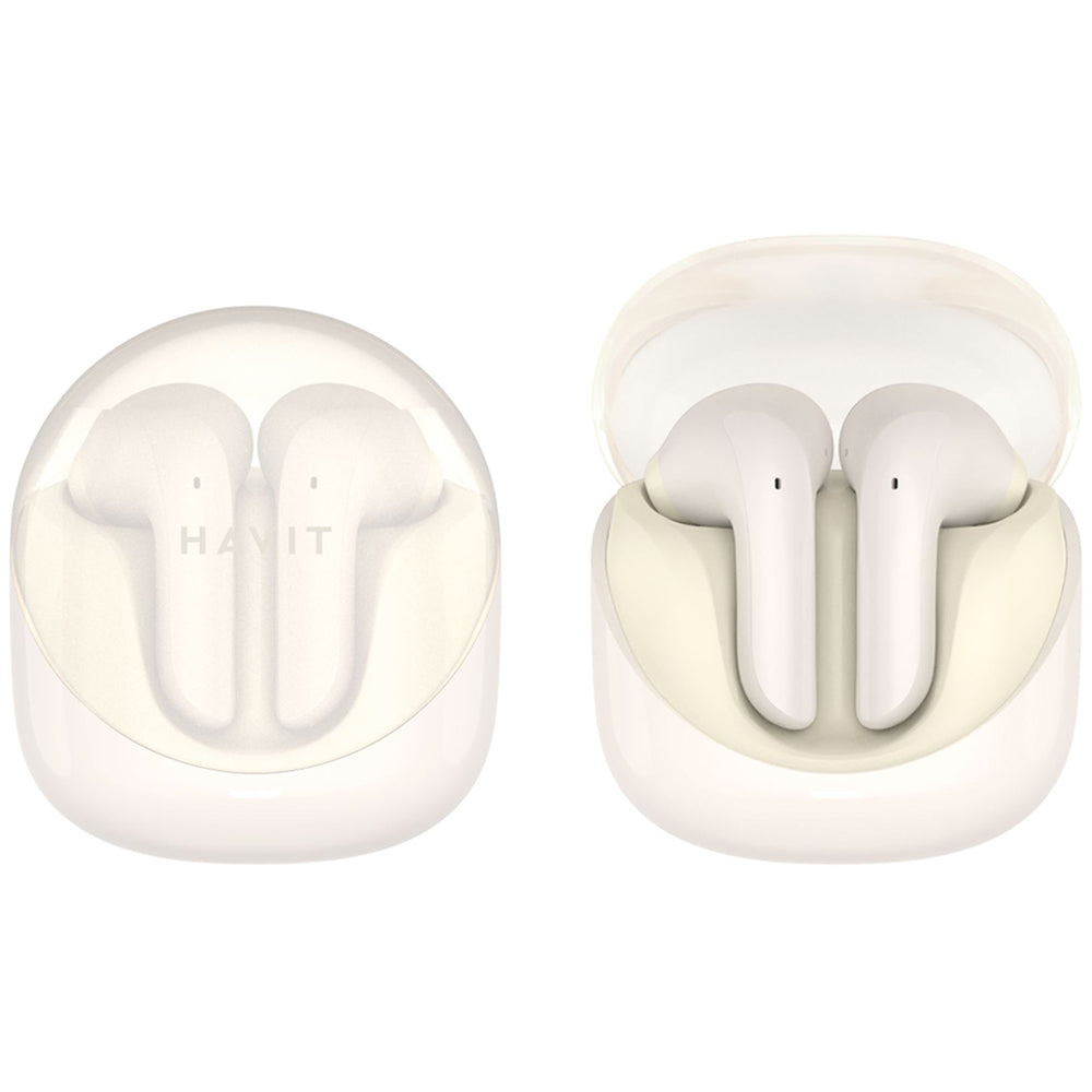 Handsfree Bluetooth HAVIT Modern Buds TW974, TWS, Μπεζ