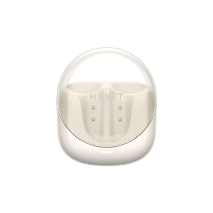 Handsfree Bluetooth HAVIT Modern Buds TW974, TWS, Μπεζ
