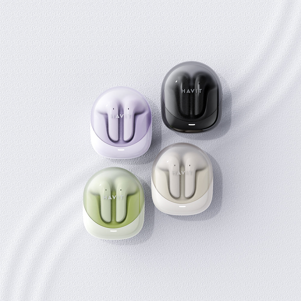 Handsfree Bluetooth HAVIT Modern Buds TW974, TWS, Μπεζ