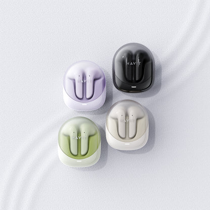 Handsfree Bluetooth HAVIT Modern Buds TW974, TWS, Μπεζ