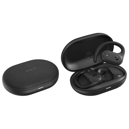 Handsfree Bluetooth HAVIT OWS915, TWS, Μαύρο