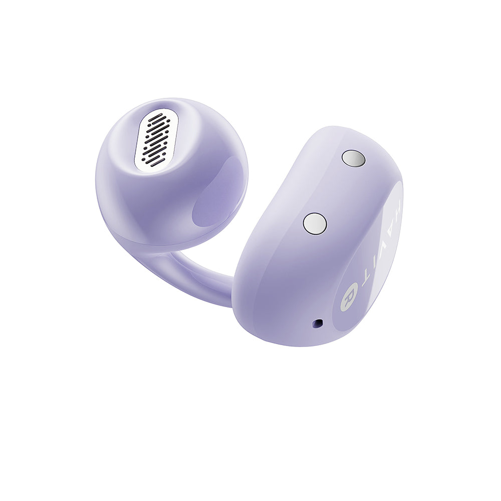 Handsfree Bluetooth HAVIT OWS916 Lite, TWS, Μωβ