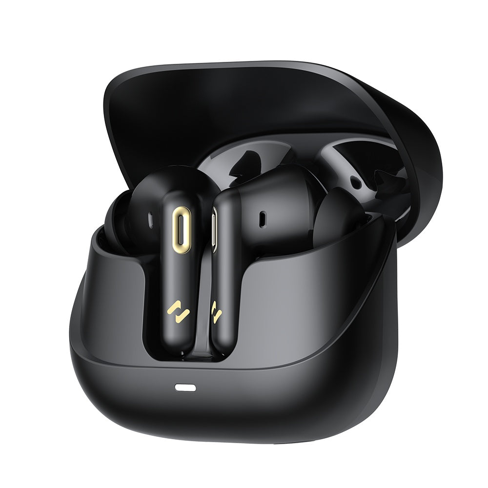 Handsfree Bluetooth HAVIT TW906 Pro, TWS, ANC, Μαύρο