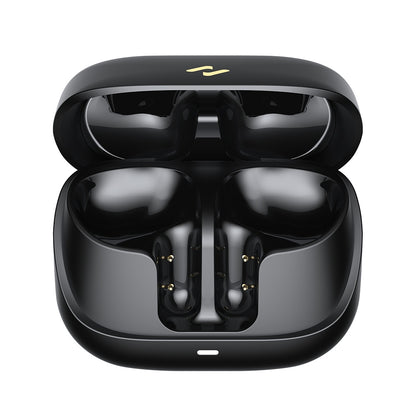 Handsfree Bluetooth HAVIT TW906 Pro, TWS, ANC, Μαύρο