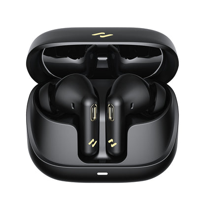 Handsfree Bluetooth HAVIT TW906 Pro, TWS, ANC, Μαύρο