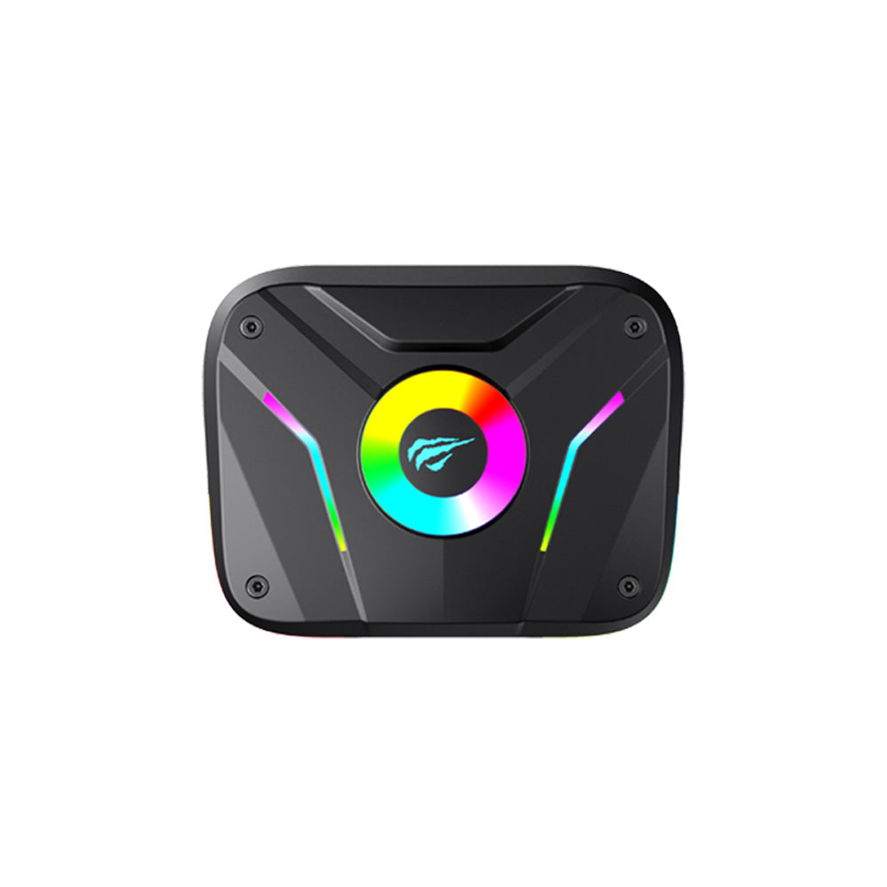 Handsfree Bluetooth HAVIT TW952 PRO RGB, TWS, Μαύρο