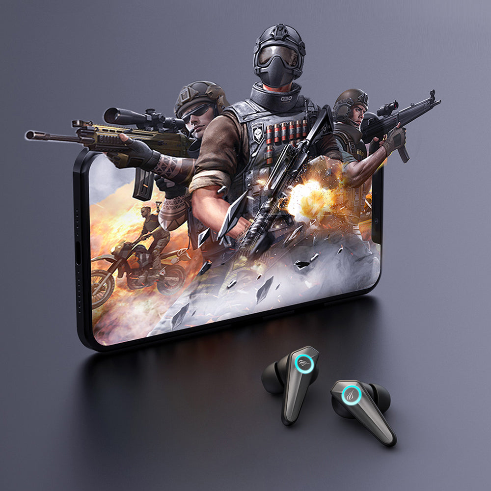 Handsfree Bluetooth HAVIT TW952 PRO RGB, TWS, Μαύρο