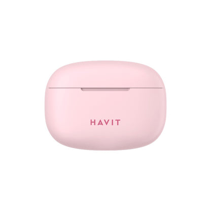 Handsfree Bluetooth HAVIT TW967 Pro, TWS, Ροζ