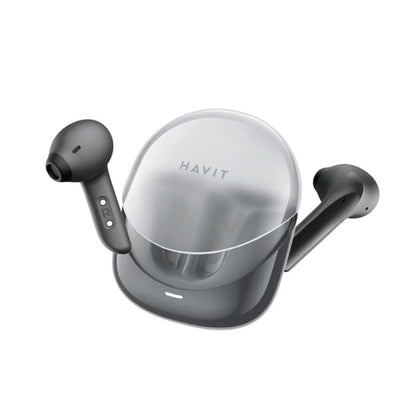 Handsfree Bluetooth HAVIT Modern Buds TW974, TWS, Μαύρο