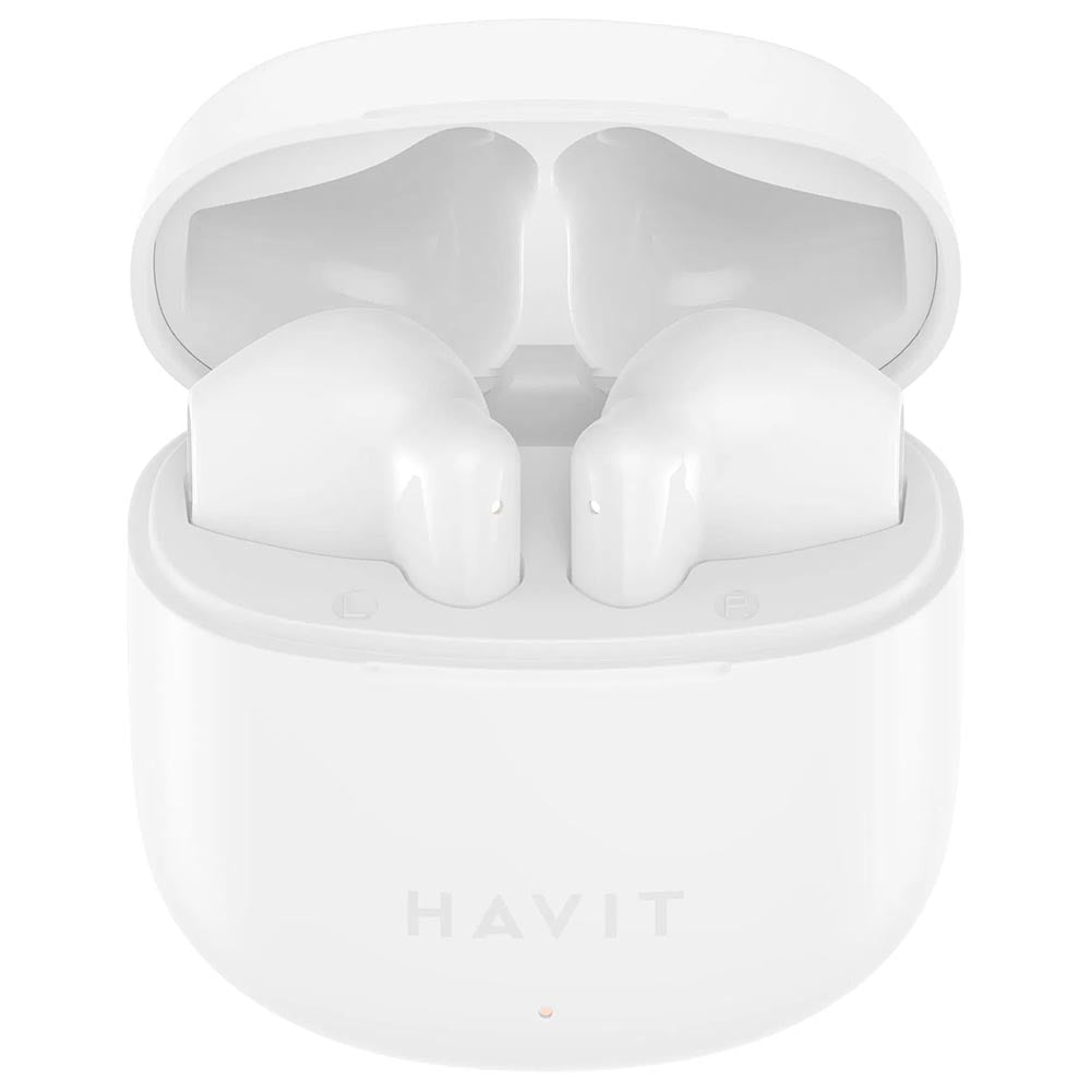 Handsfree Bluetooth HAVIT TW976, TWS, Λευκό