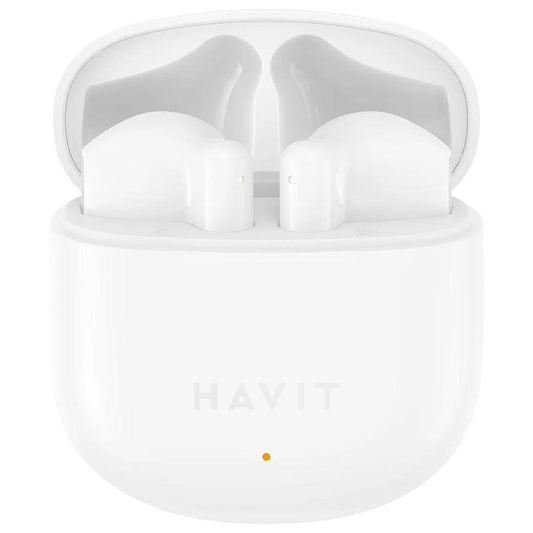 Handsfree Bluetooth HAVIT TW976, TWS, Λευκό