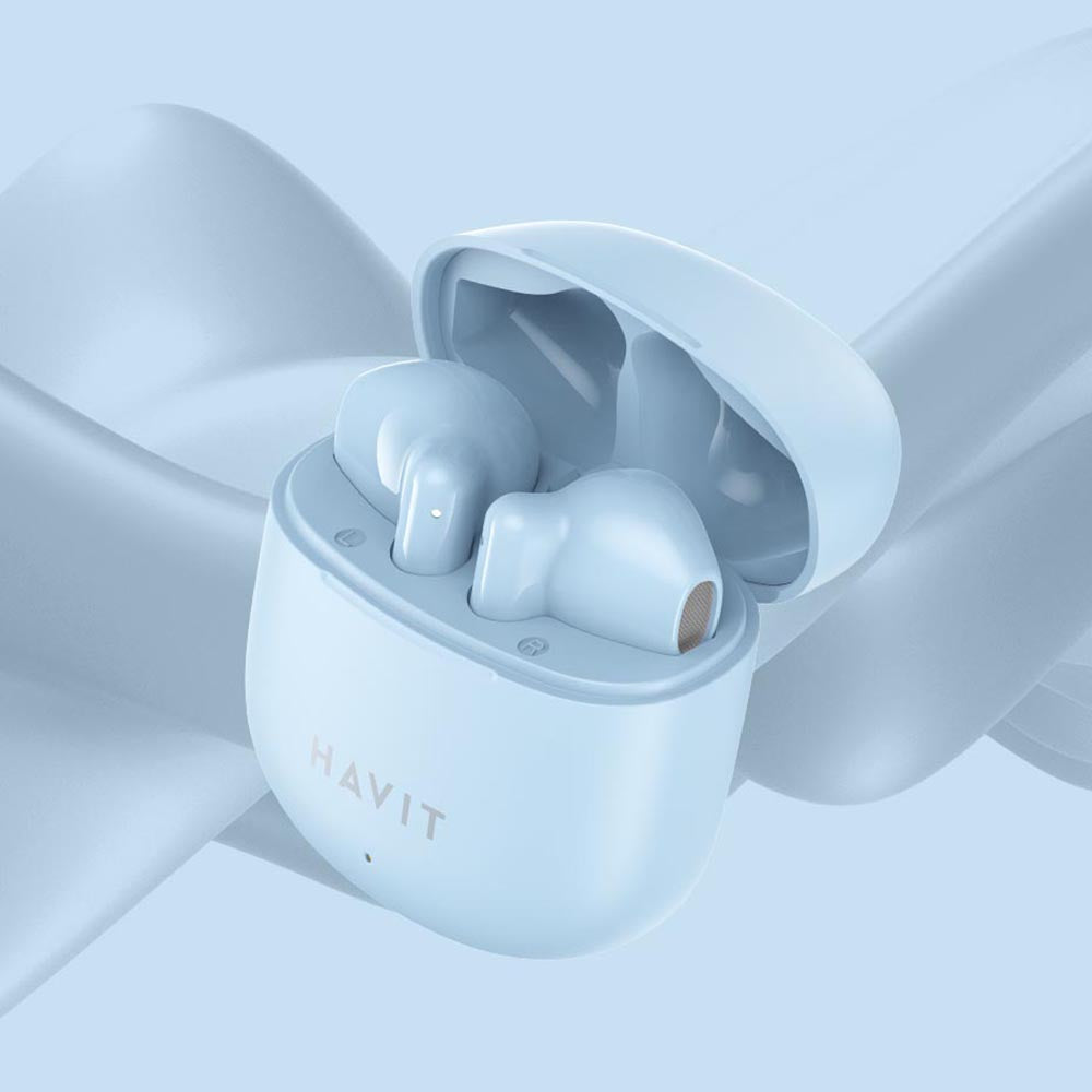 Handsfree Bluetooth HAVIT TW976, TWS, Λευκό