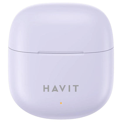 Handsfree Bluetooth HAVIT TW976, TWS, Μωβ