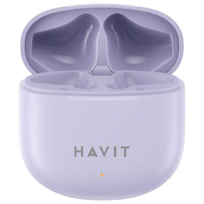 Handsfree Bluetooth HAVIT TW976, TWS, Μωβ