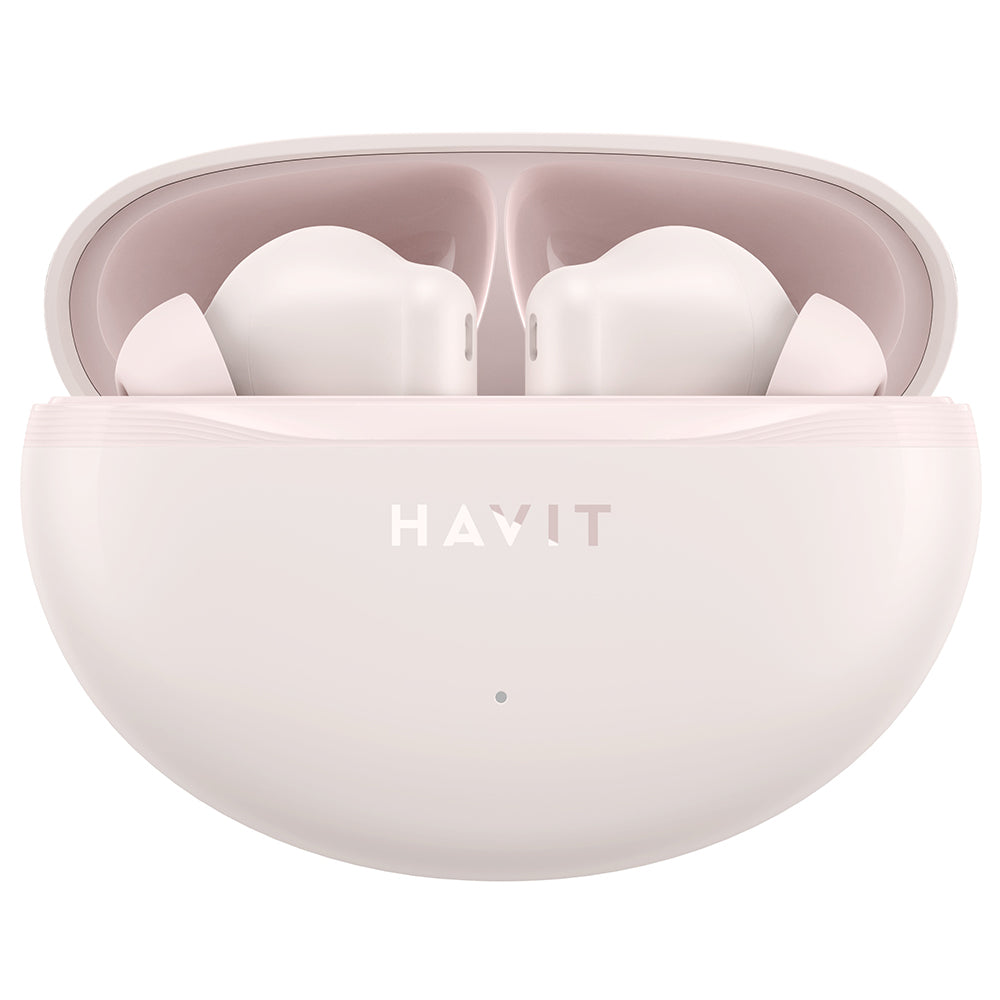 Handsfree Bluetooth HAVIT TW986, TWS, Ροζ