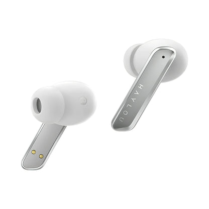 Bluetooth Handsfree Haylou W1 T007, TWS, ANC, Ασημί 