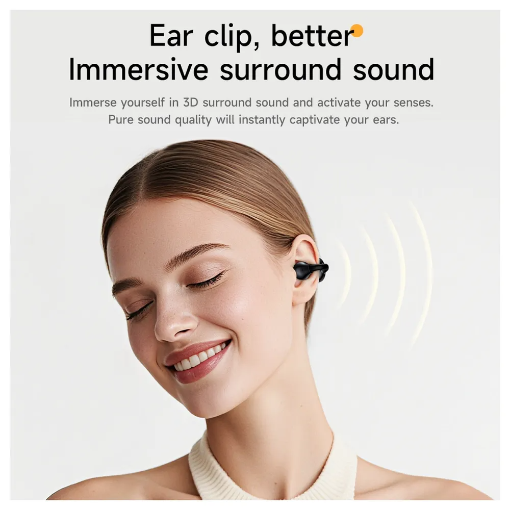 Handsfree Bluetooth HOCO EA8, TWS, Λευκό