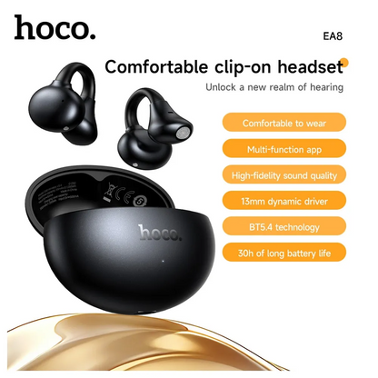 Handsfree Bluetooth HOCO EA8, TWS, Λευκό