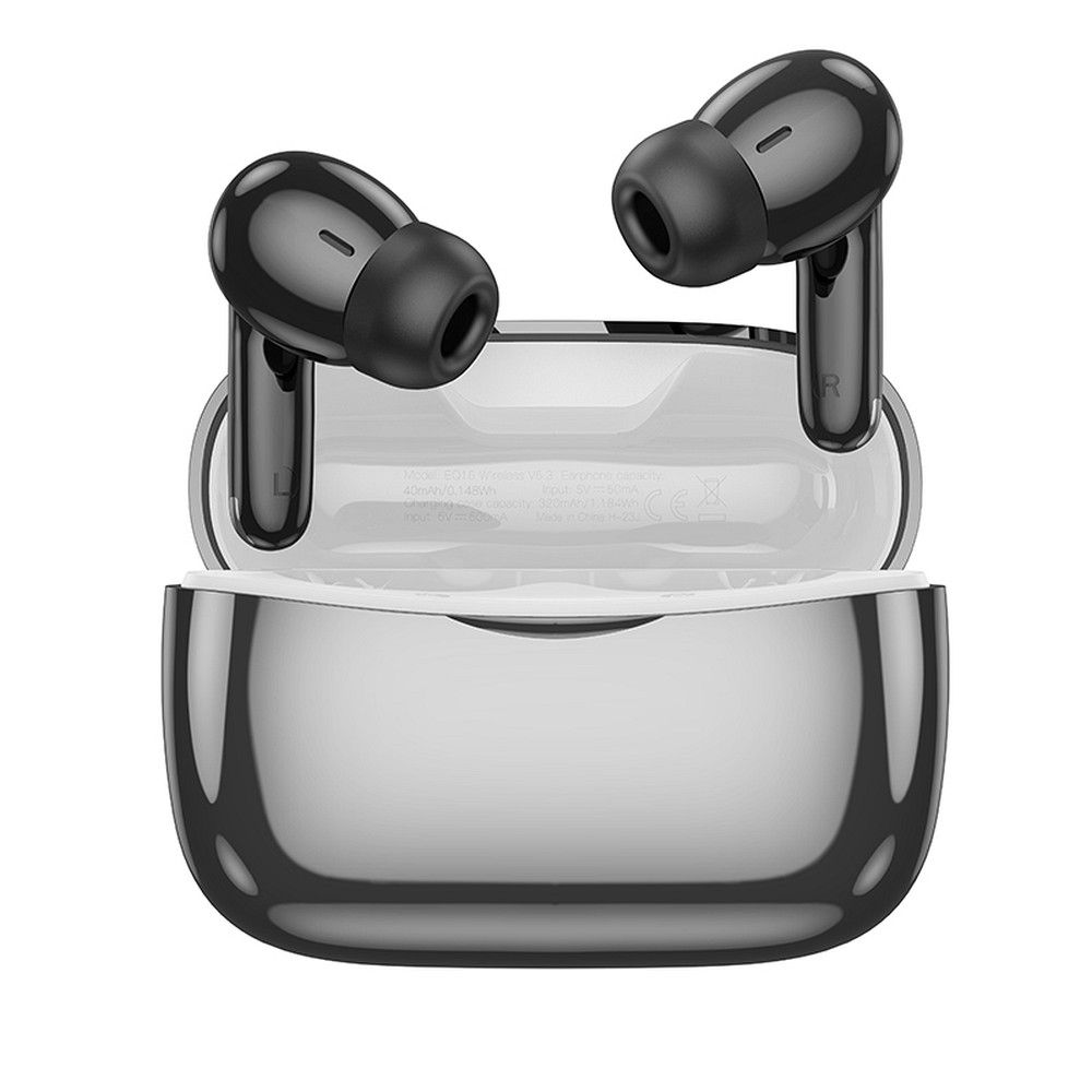 Handsfree Bluetooth HOCO EQ16, TWS, ANC, Μαύρο