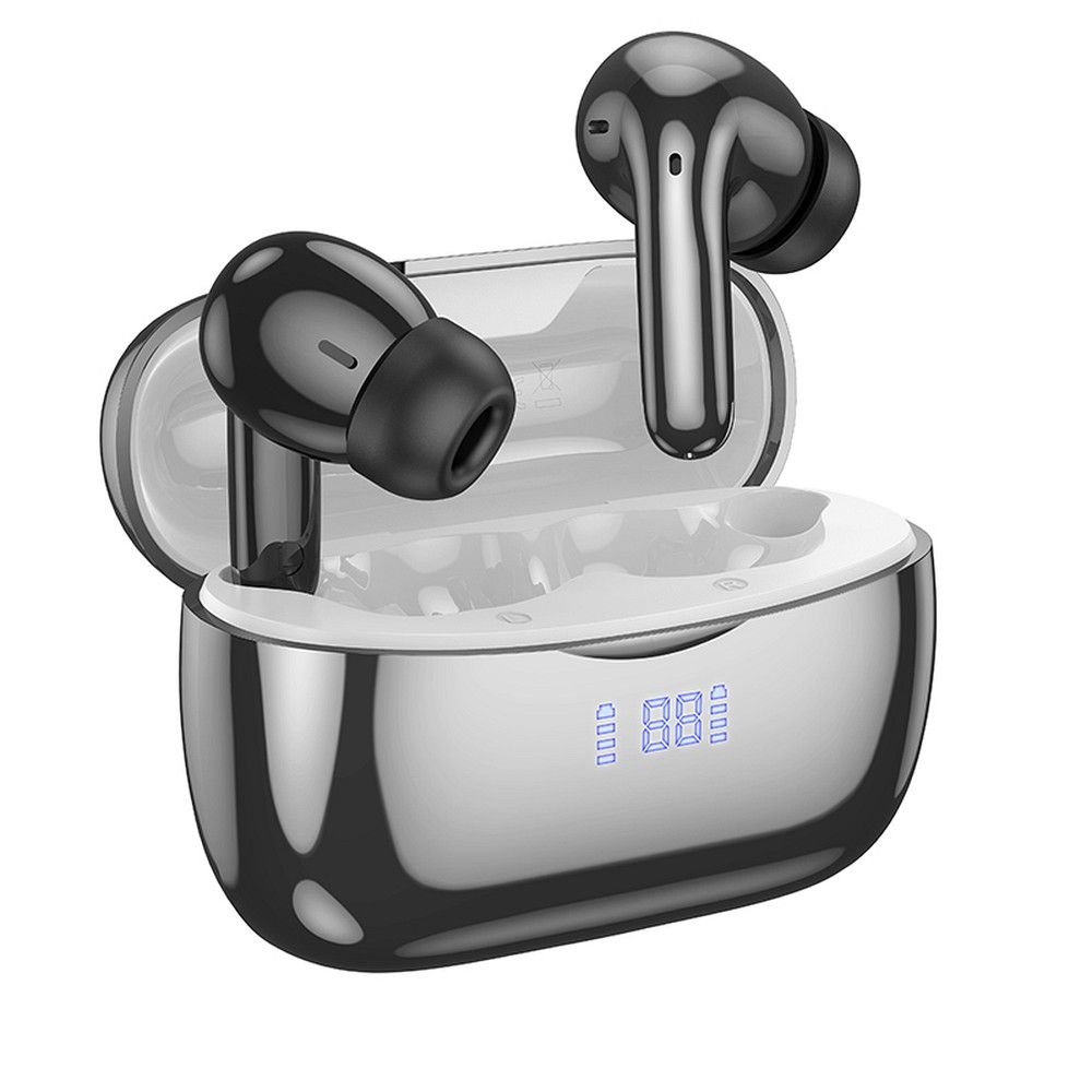 Handsfree Bluetooth HOCO EQ16, TWS, ANC, Μαύρο