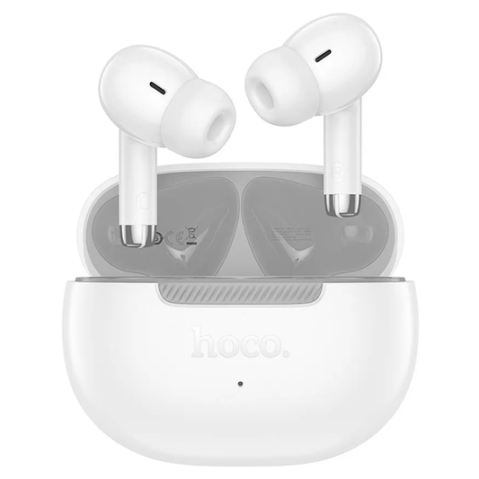 Handsfree Bluetooth HOCO EQ24, TWS, Λευκό