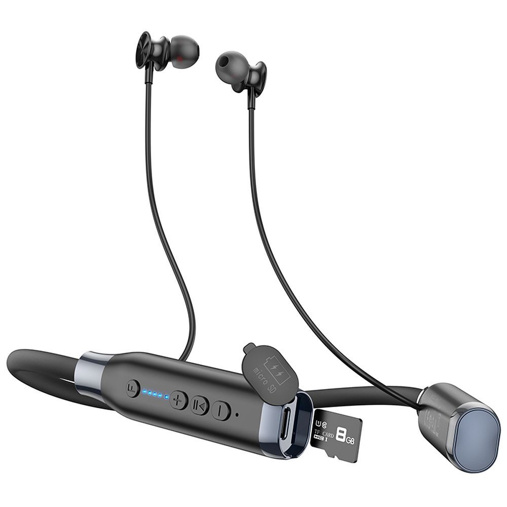 Handsfree Bluetooth HOCO ES62, A2DP, Μαύρο