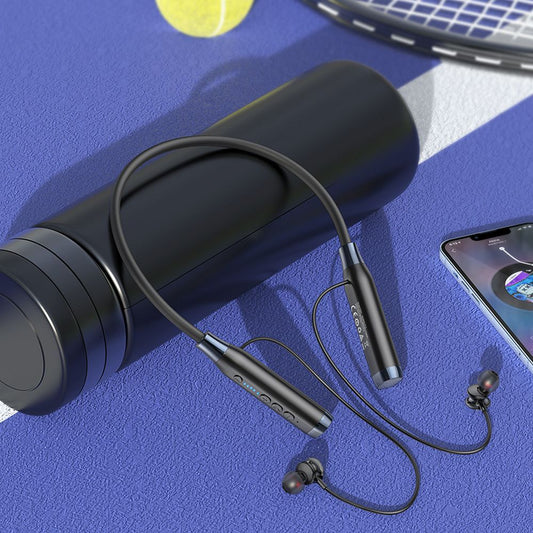 Handsfree Bluetooth HOCO ES62, A2DP, Μαύρο
