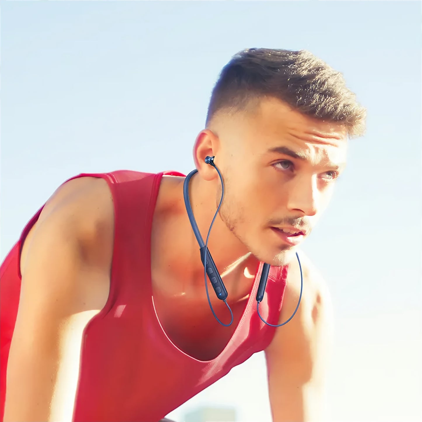 Handsfree Bluetooth HOCO ES64, A2DP, Μπλε