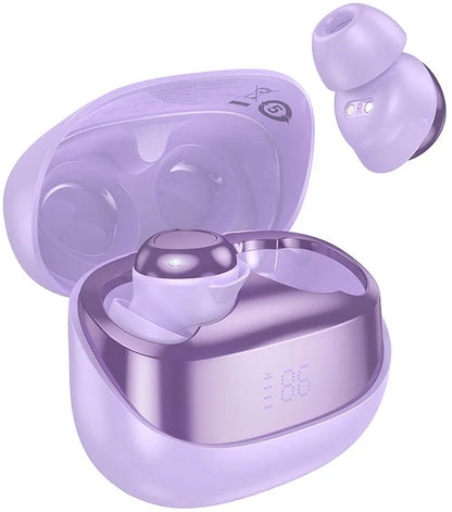 Handsfree Bluetooth HOCO EW200, TWS, Μωβ