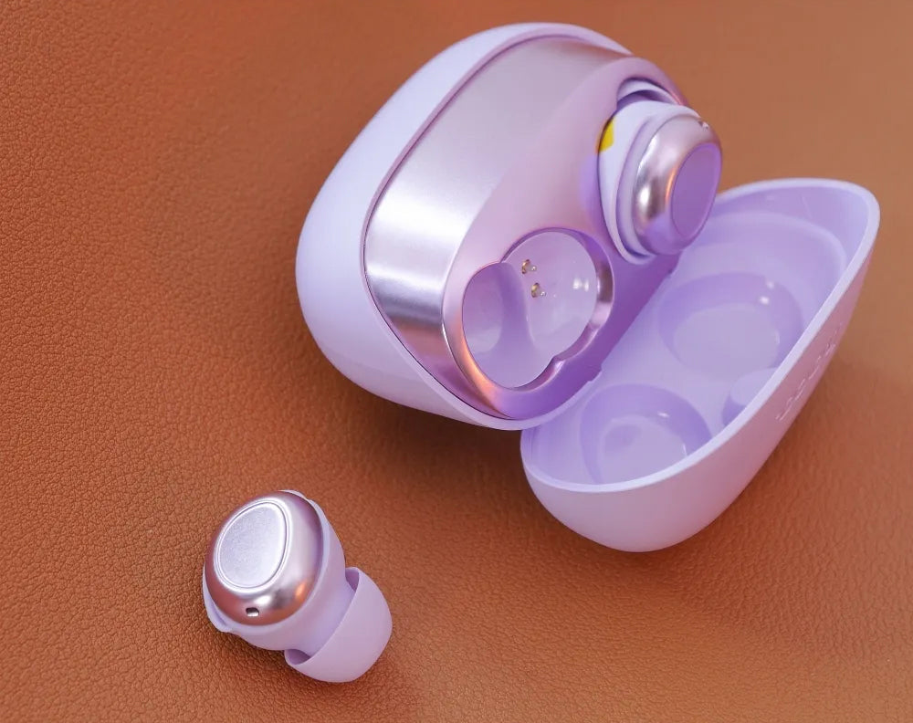 Handsfree Bluetooth HOCO EW200, TWS, Μωβ