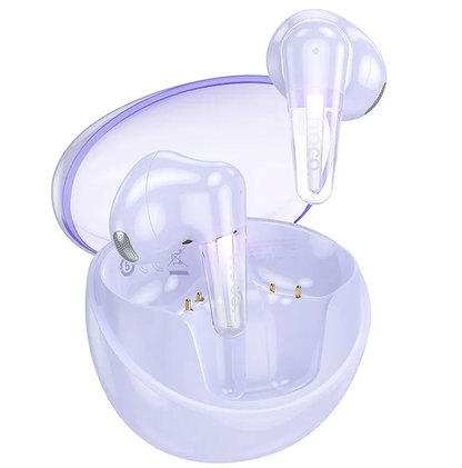 Handsfree Bluetooth HOCO EW202, TWS, Μωβ