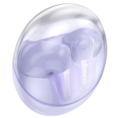 Handsfree Bluetooth HOCO EW202, TWS, Μωβ