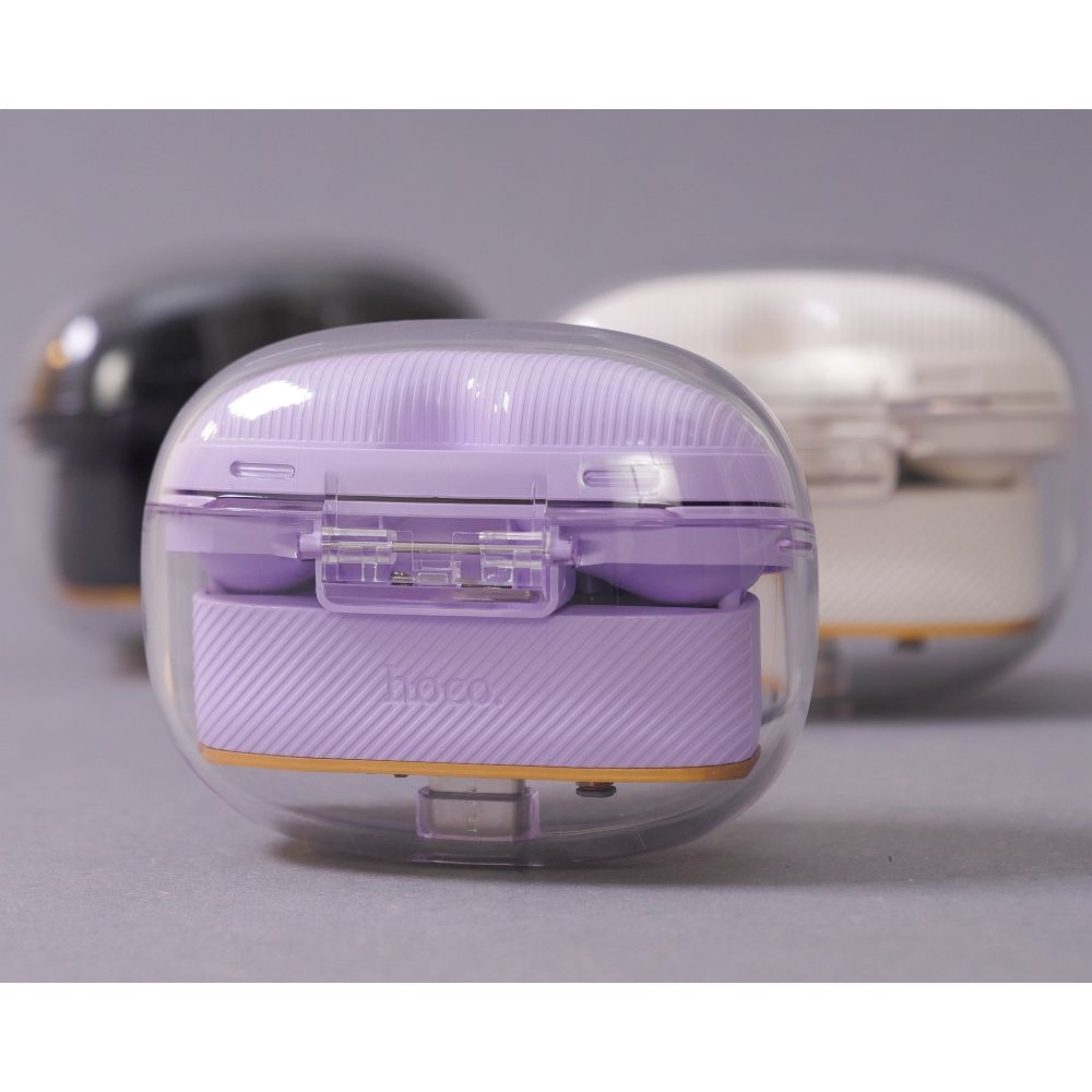 Handsfree Bluetooth HOCO EW54, TWS, Μωβ
