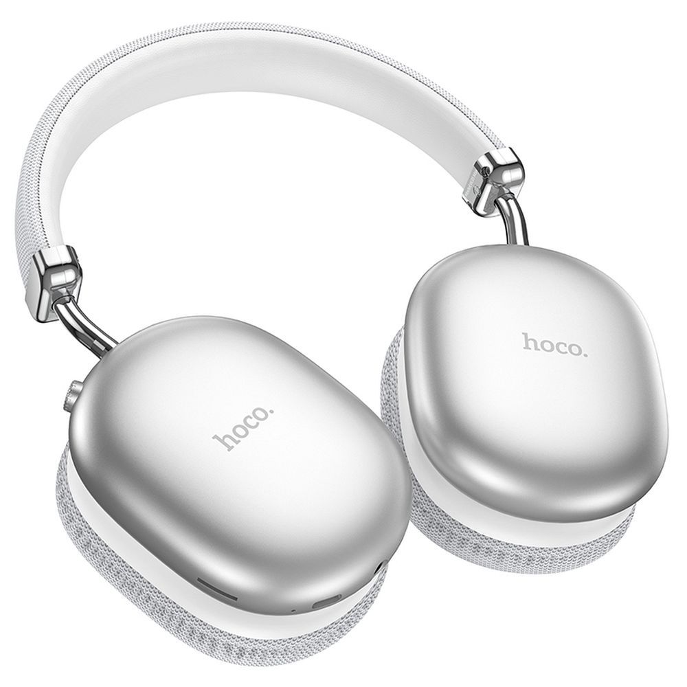 HOCO W35 Max Bluetooth Handsfree, A2DP, ασημί 