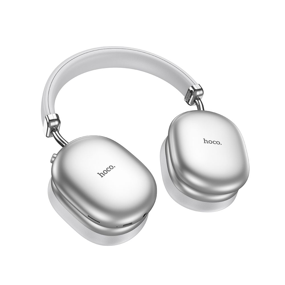 Handsfree Bluetooth HOCO W35 Max, A2DP, ANC, Ασημί