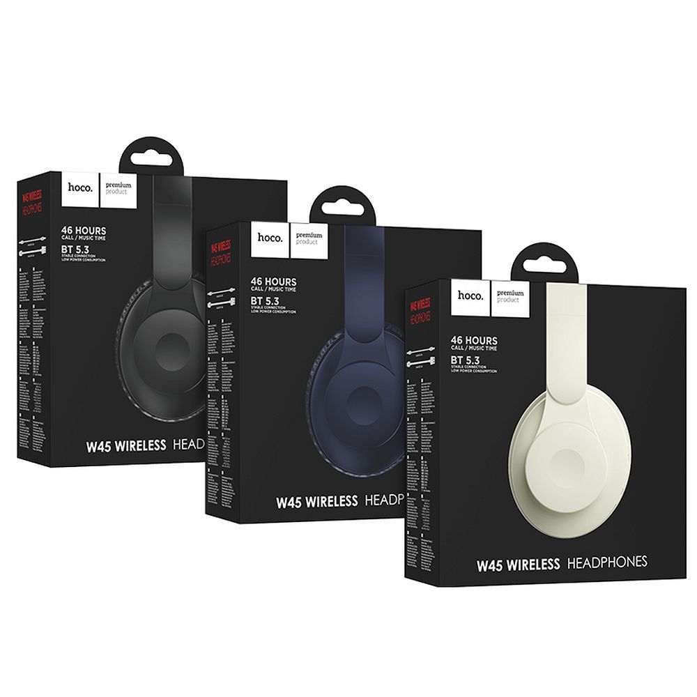 Handsfree Bluetooth HOCO W45, A2DP, Μπλε