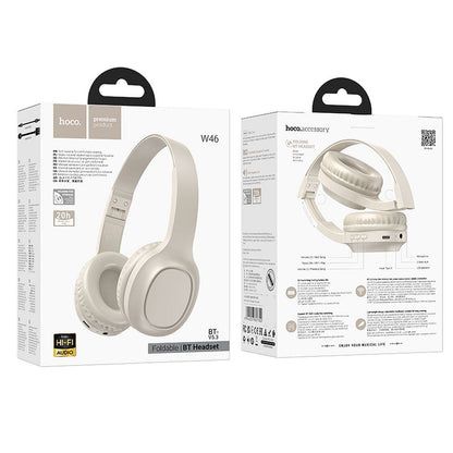 Handsfree Bluetooth HOCO W46, A2DP, Λευκό