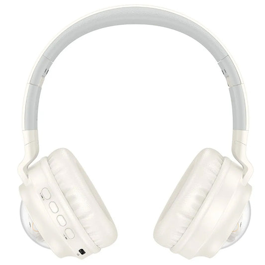 Handsfree Bluetooth HOCO W50 Kids Cute Cat, A2DP, Λευκό