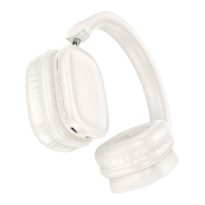 Bluetooth handsfree HOCO W51 Delightful, A2DP, λευκό 