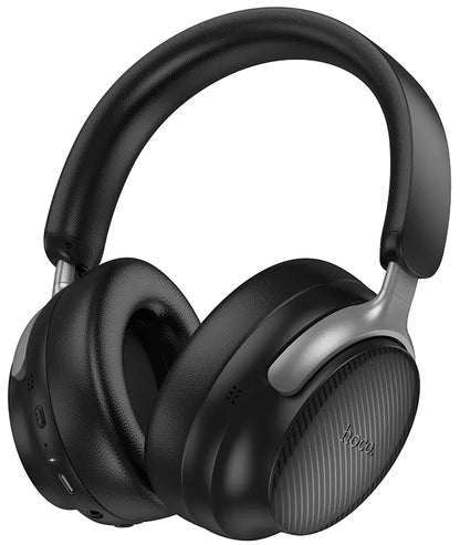 Handsfree Bluetooth HOCO W53 Plus, A2DP, ANC, Μαύρο