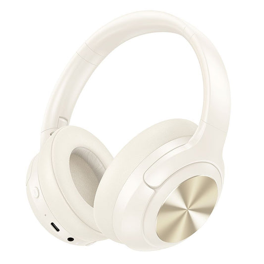 Handsfree Bluetooth HOCO W54, A2DP, ANC, Λευκό
