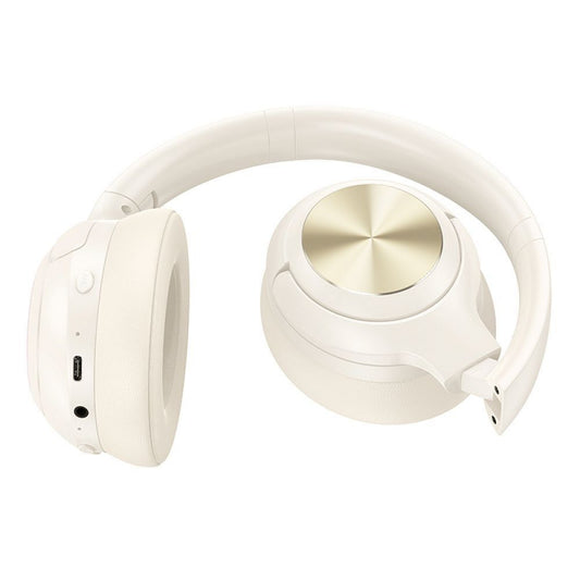 Handsfree Bluetooth HOCO W54, A2DP, ANC, Λευκό, Ανακατασκευασμένο