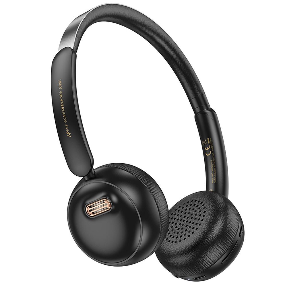 Handsfree Bluetooth HOCO W62, Μαύρο