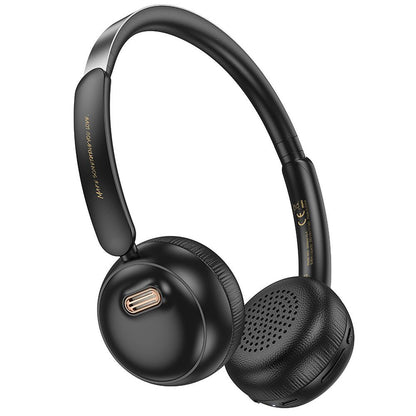 Handsfree Bluetooth HOCO W62, Μαύρο