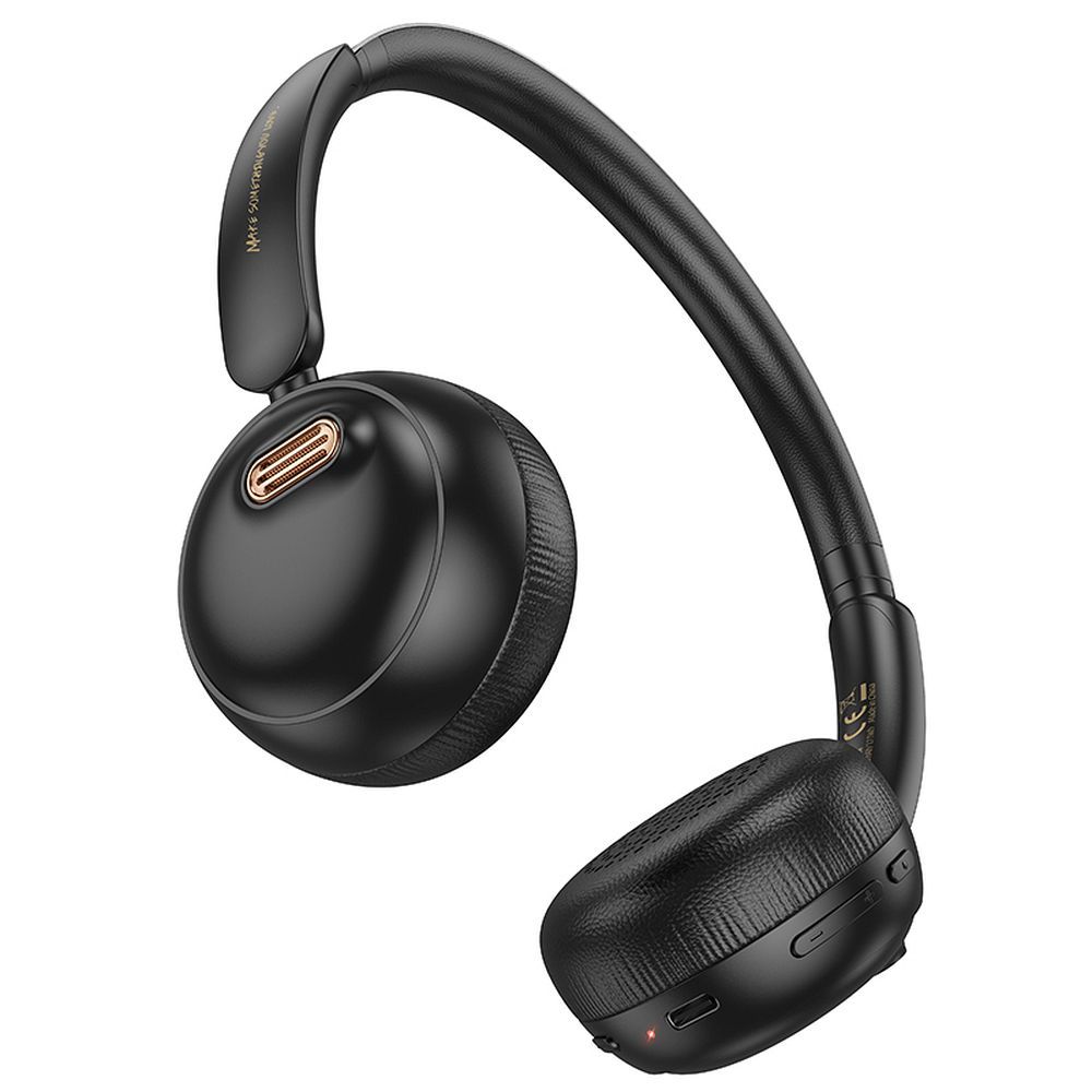 Handsfree Bluetooth HOCO W62, Μαύρο
