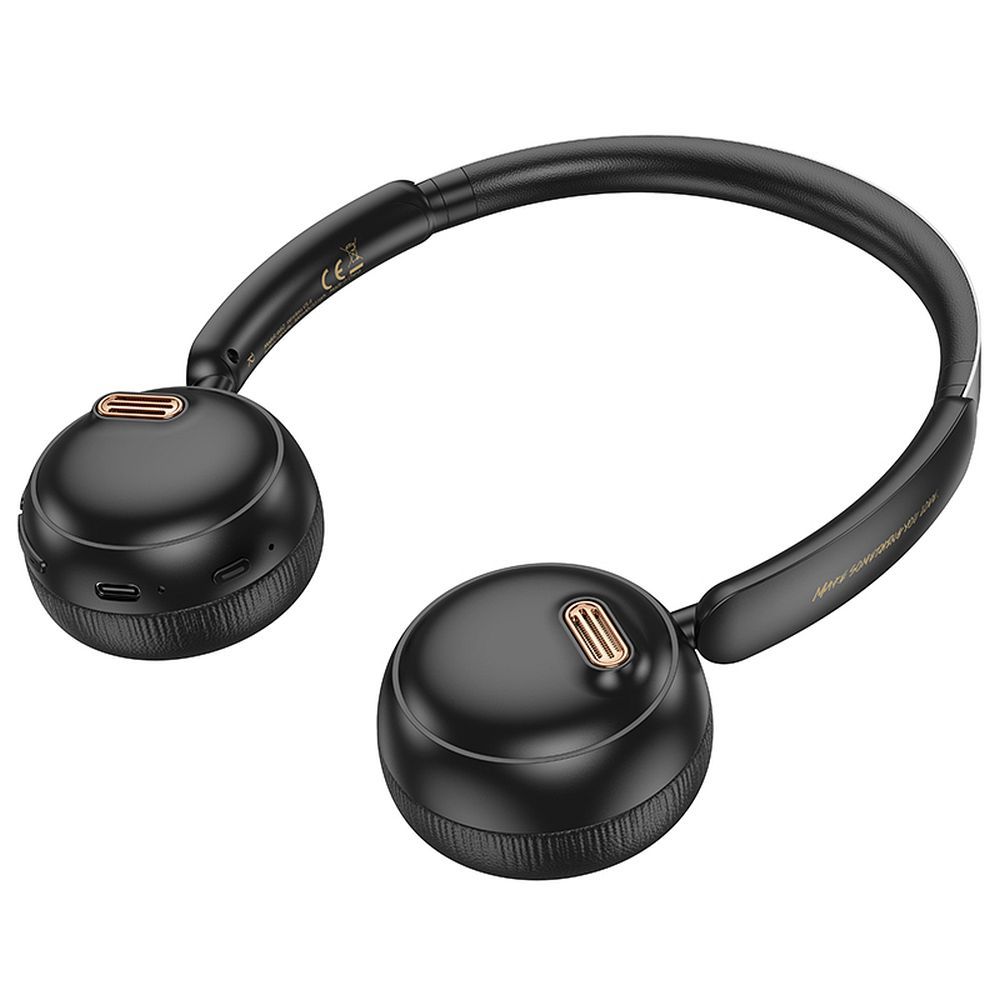 Handsfree Bluetooth HOCO W62, Μαύρο