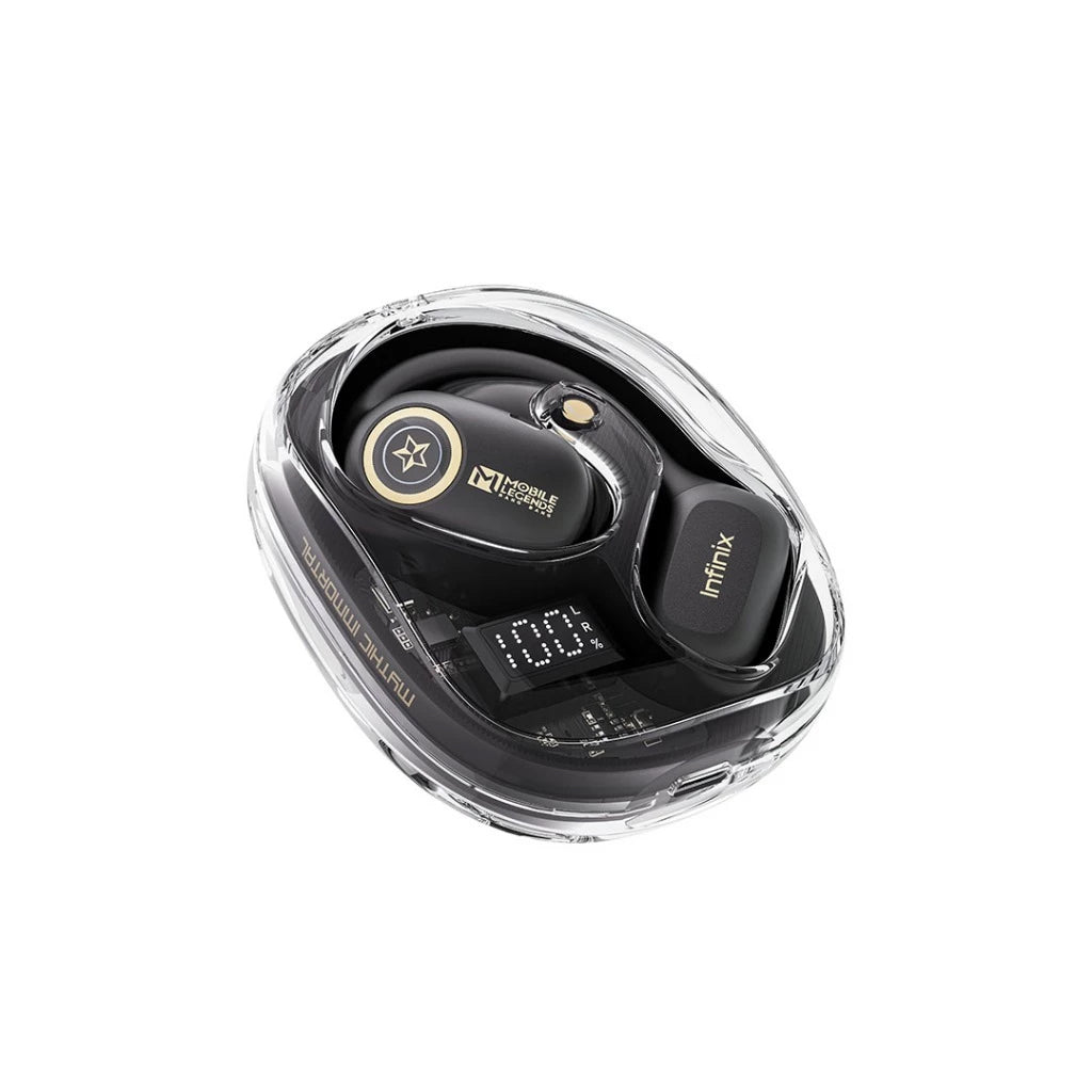 Handsfree Bluetooth Infinix ZLoop 3 XEO2P, TWS, Μαύρο